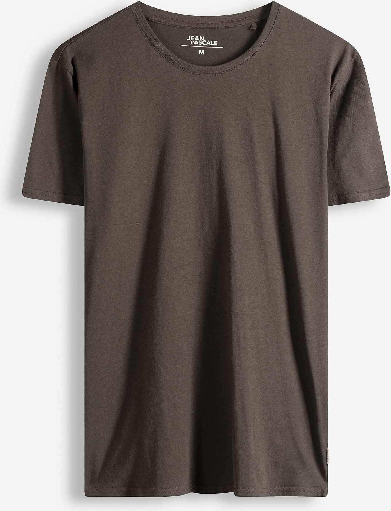 T-Shirt - einfarbig - dunkelgrün