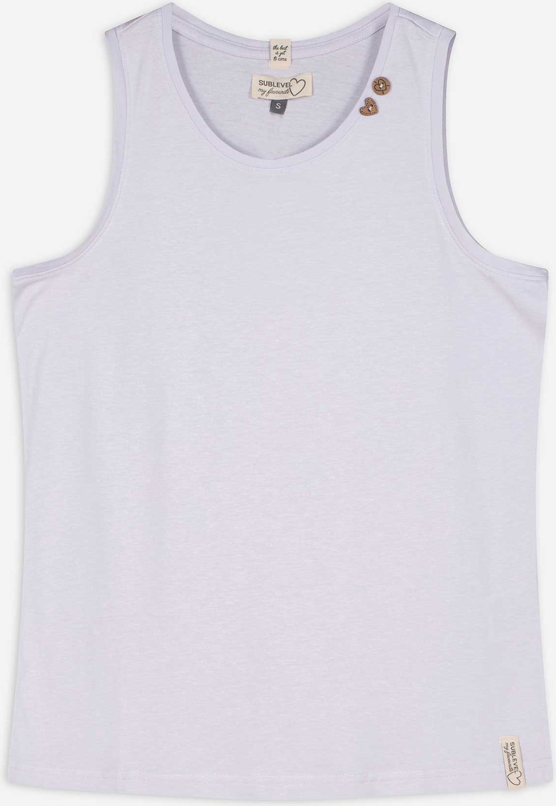 Top - Überschnittene Schultern - dunkellila