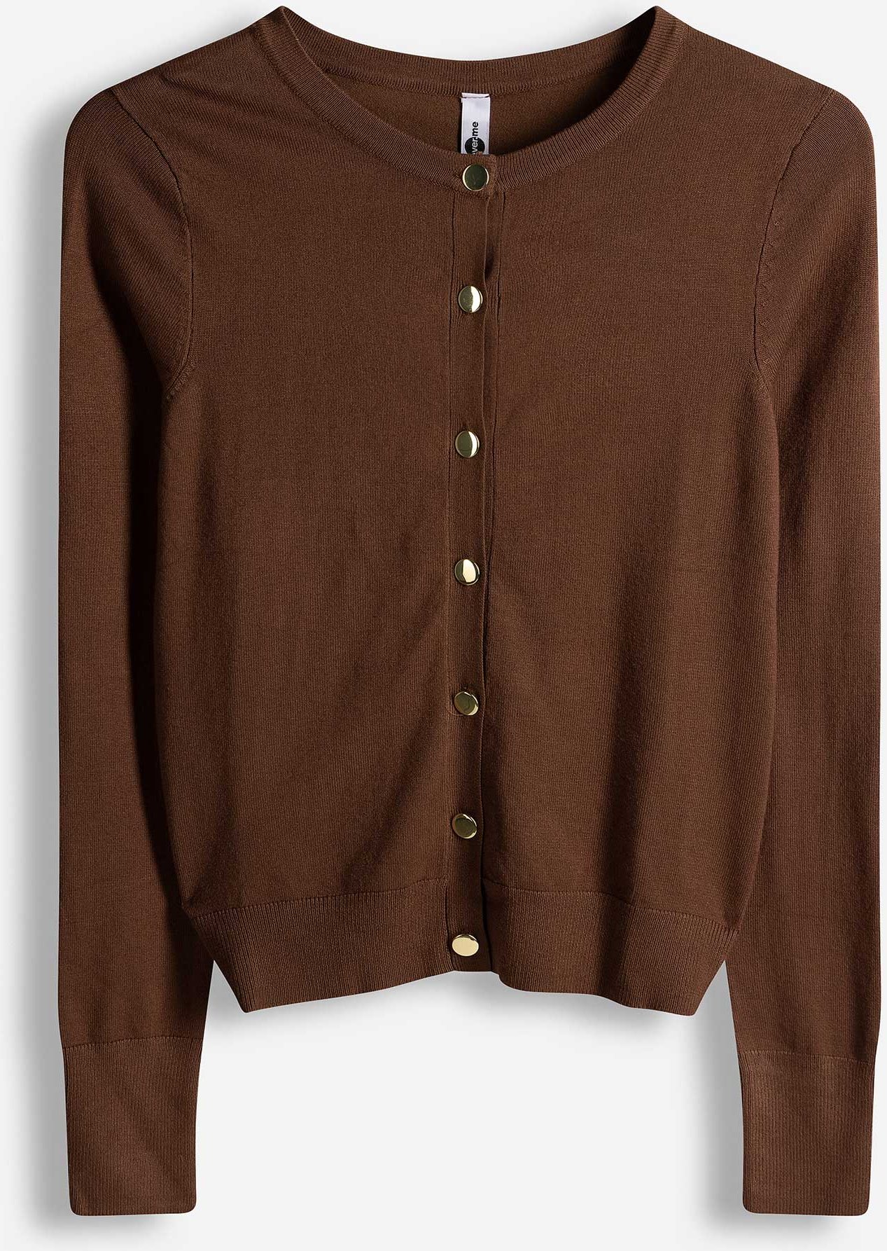 Cardigan - Knopfleiste - braun