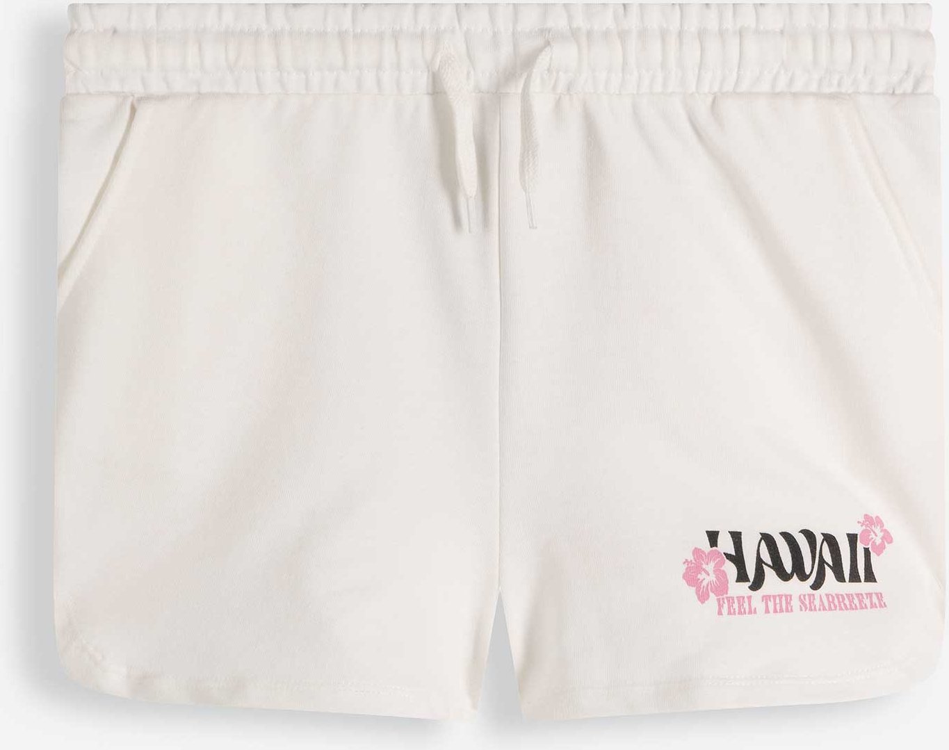 Shorts - einfarbig - weiß