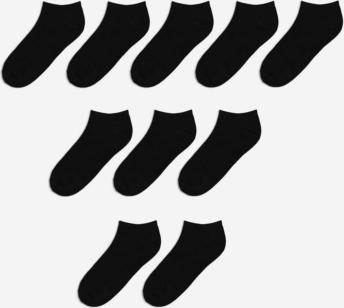 Sneakersocken - 10er-Pack