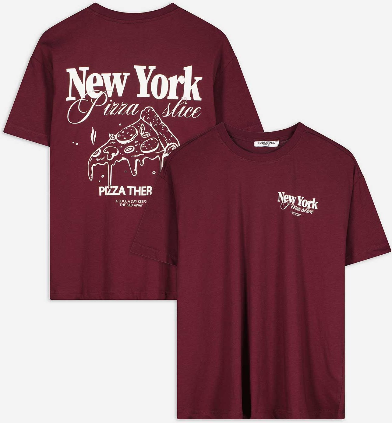 T-Shirt - Print - hellrot