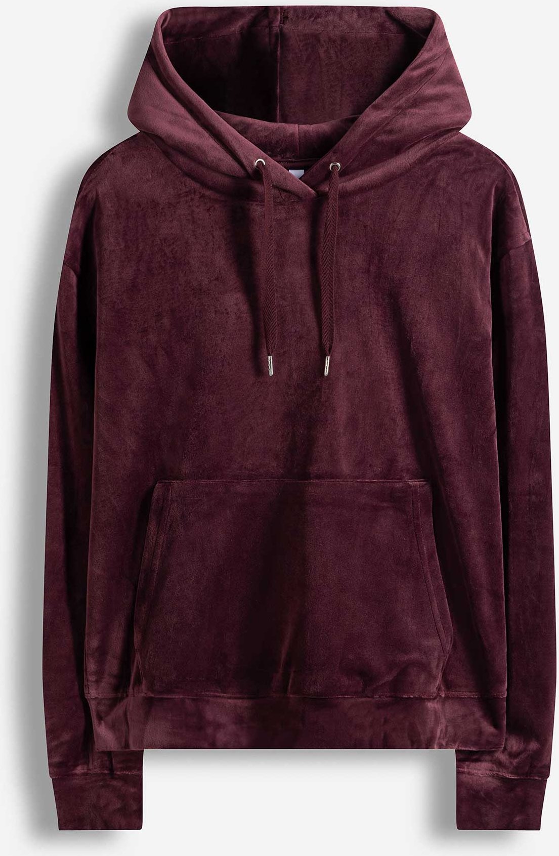 Pullover - Samt - dunkellila