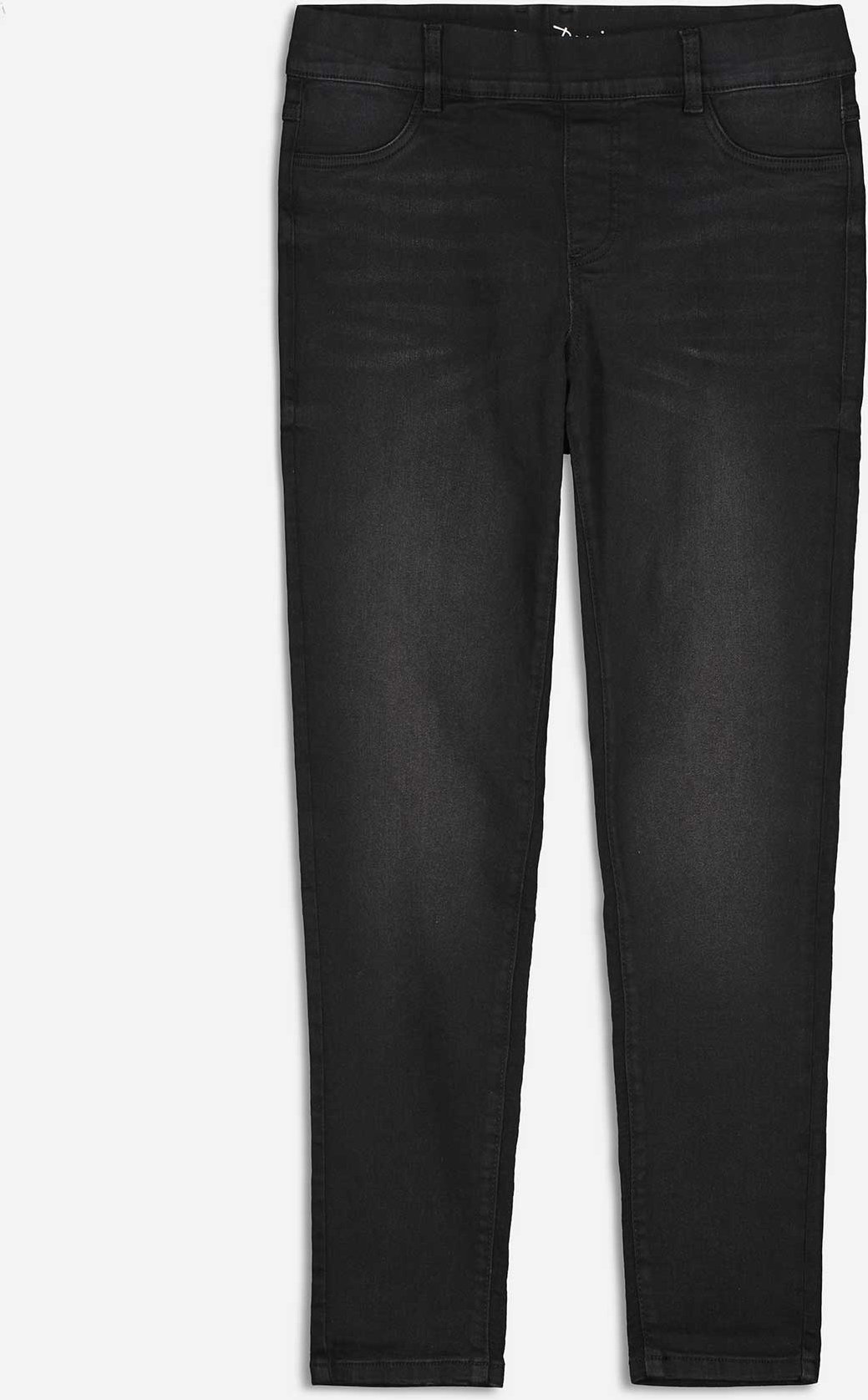 Jeggings - Gürtelschlaufen - schwarz