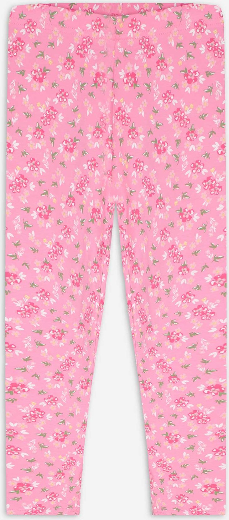 Leggings - Allover-Print - pink
