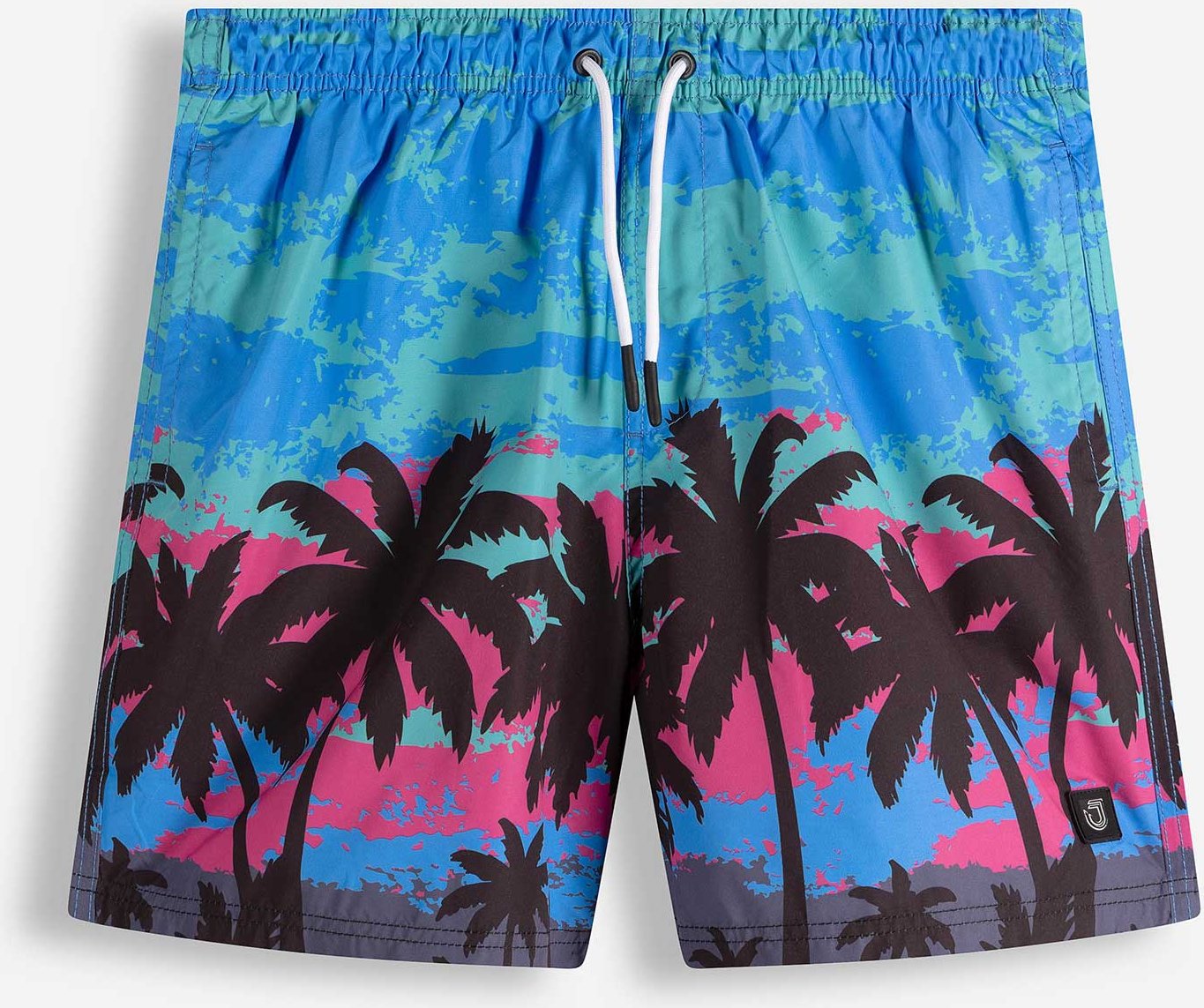 Badehose - Print - grün