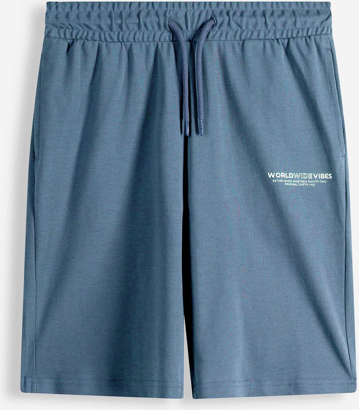 Bermuda - Piqué - dunkelblau