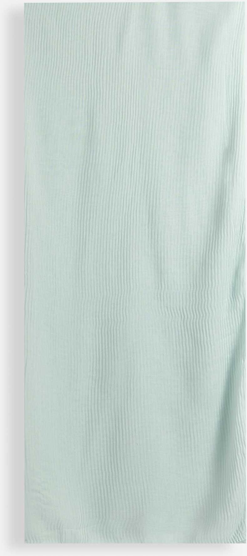 Tuch - Plissee - türkis