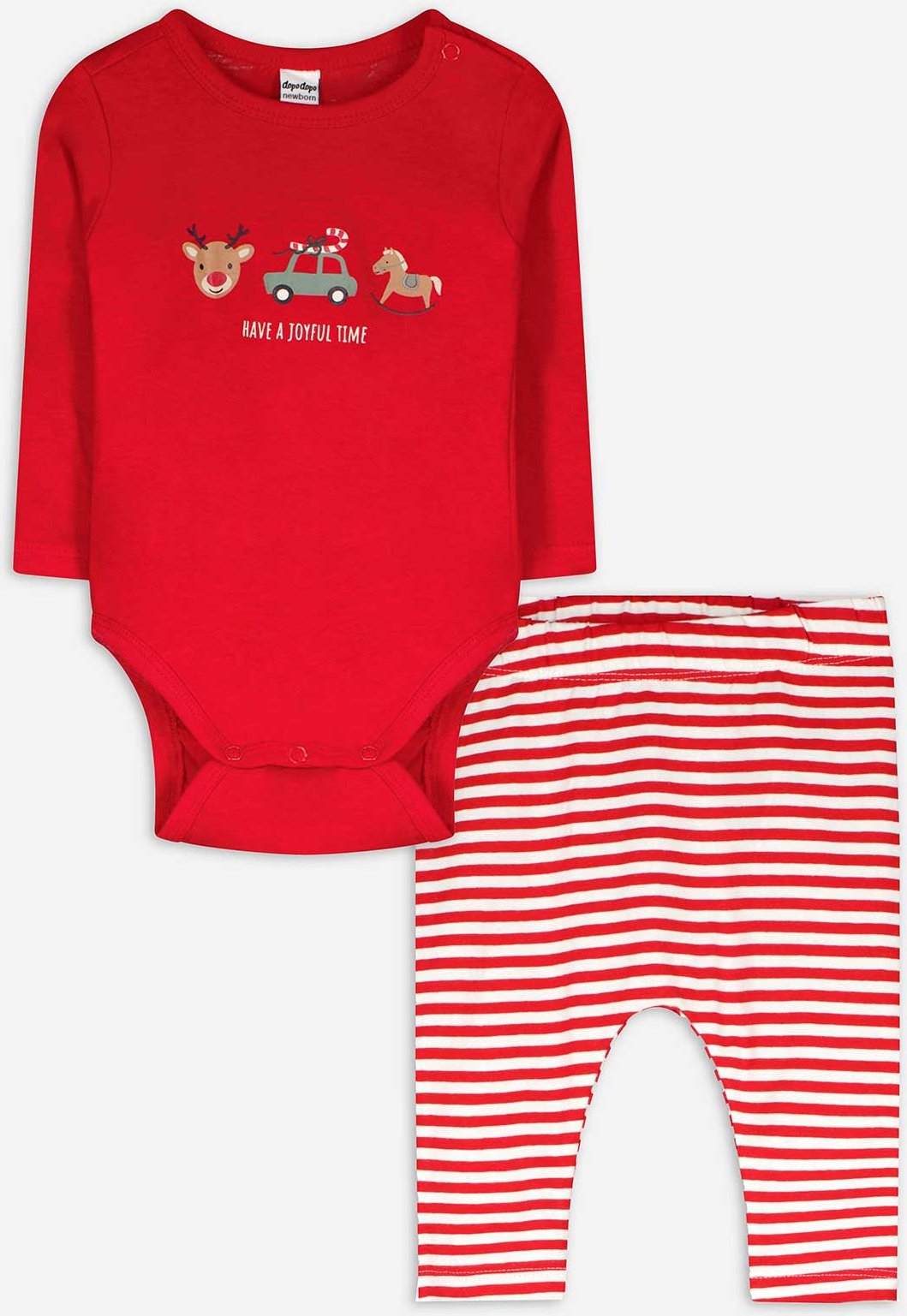 Set aus Body und Hose - 2er-Pack - rot