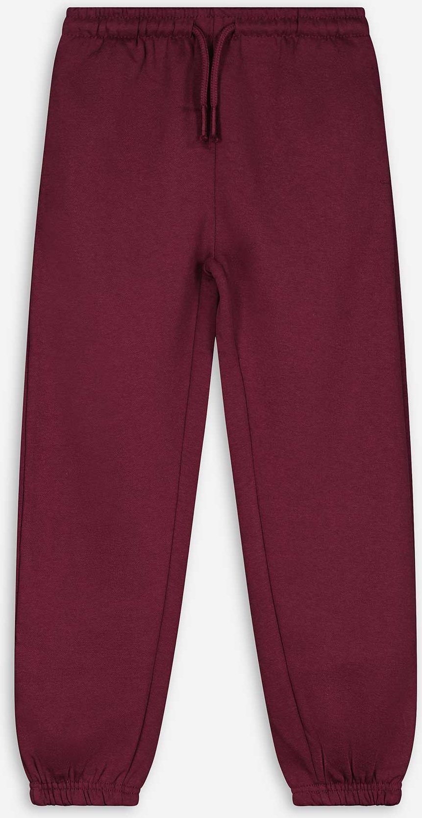 Jogginghose - einfarbig - dunkelrot