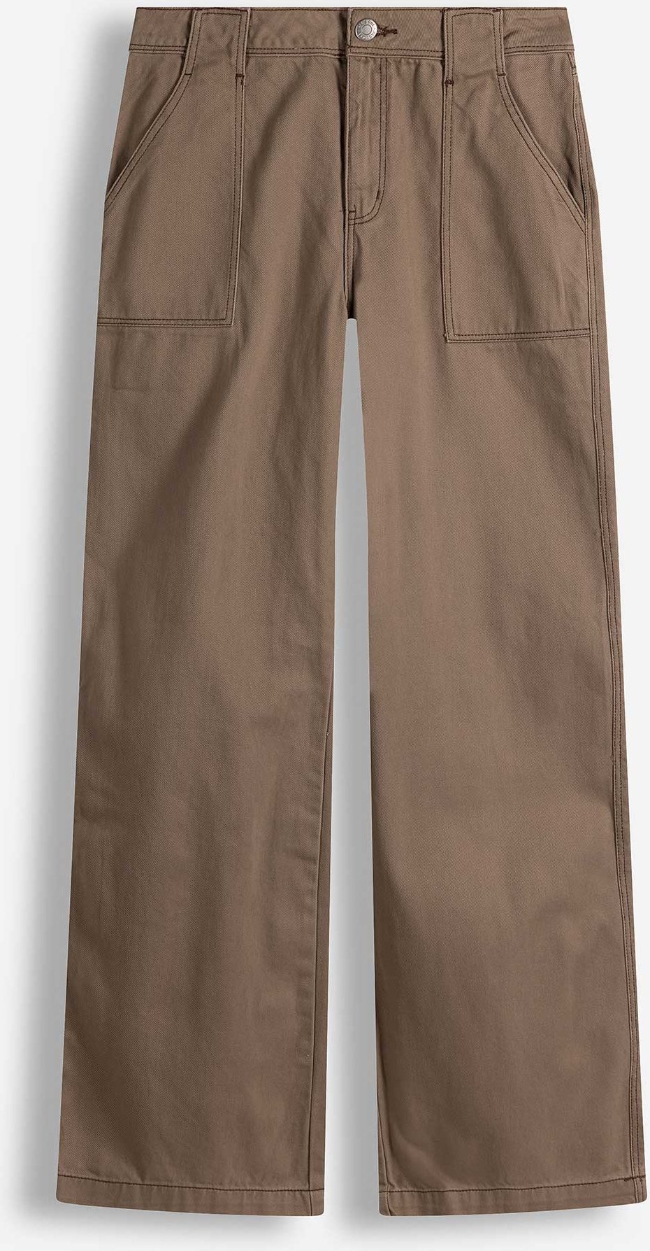 Hose - Wide Fit - braun