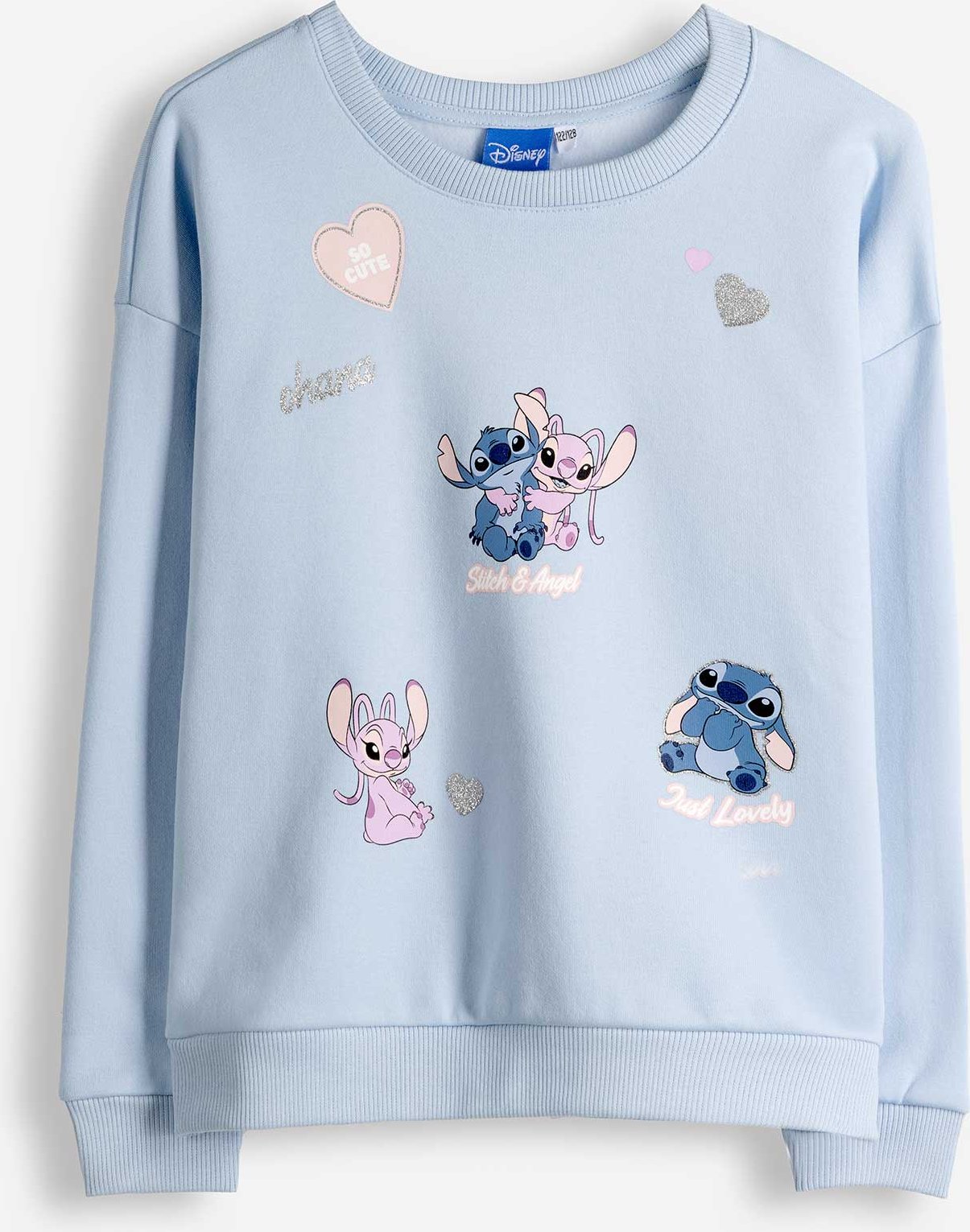 Sweatshirt - Lilo & Stitch - hellblau