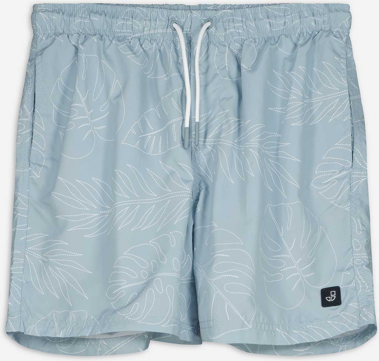 Thumbnail - Badehose - Allover-Print - hellgrün