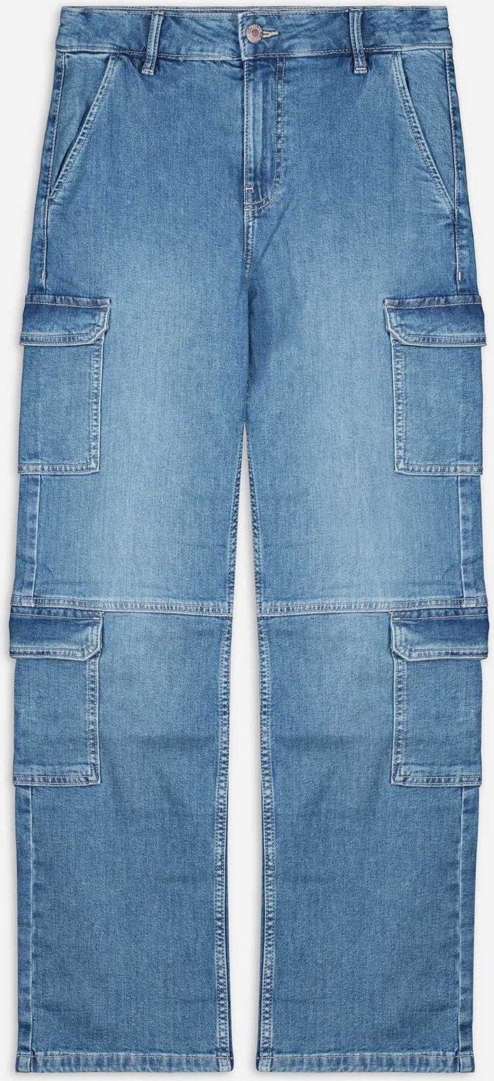Jeans - Straight Fit - blau