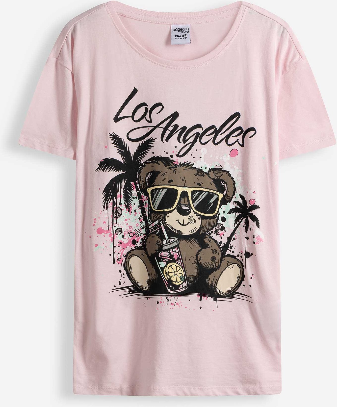 T-Shirt - Print - rosa