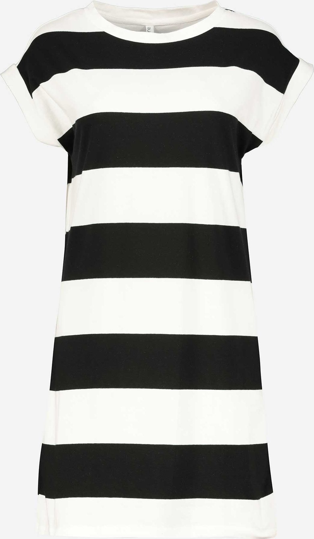 Kleid - gerade geschnitten - schwarz