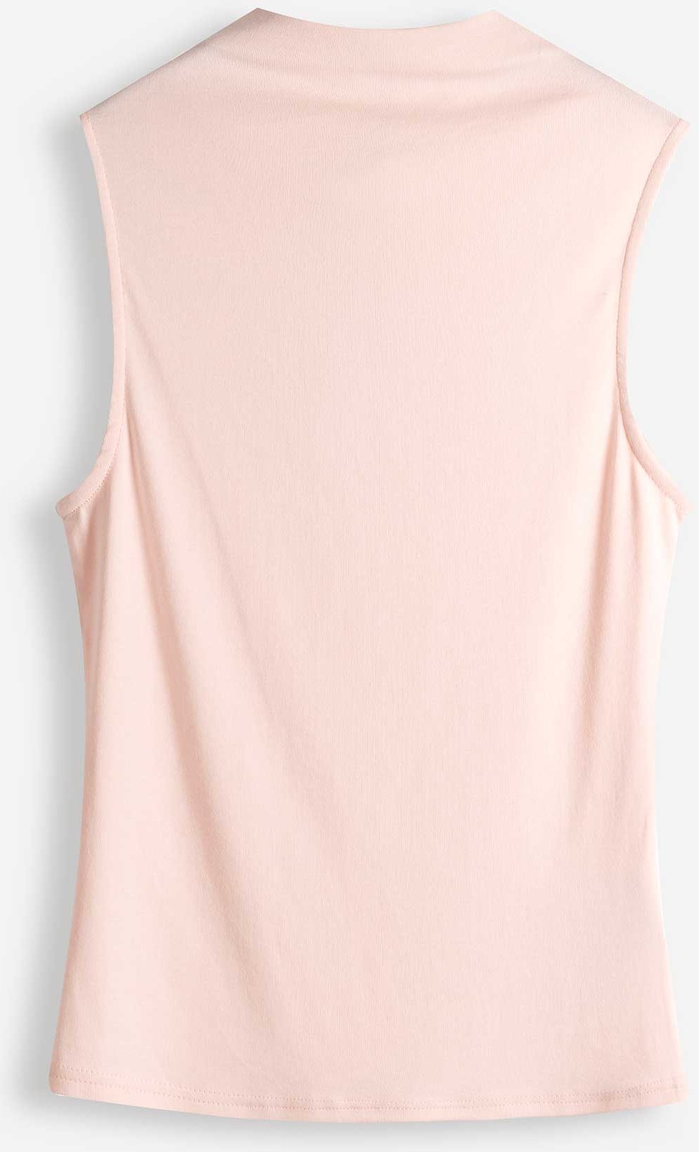 Top - Stehkragen - rosa