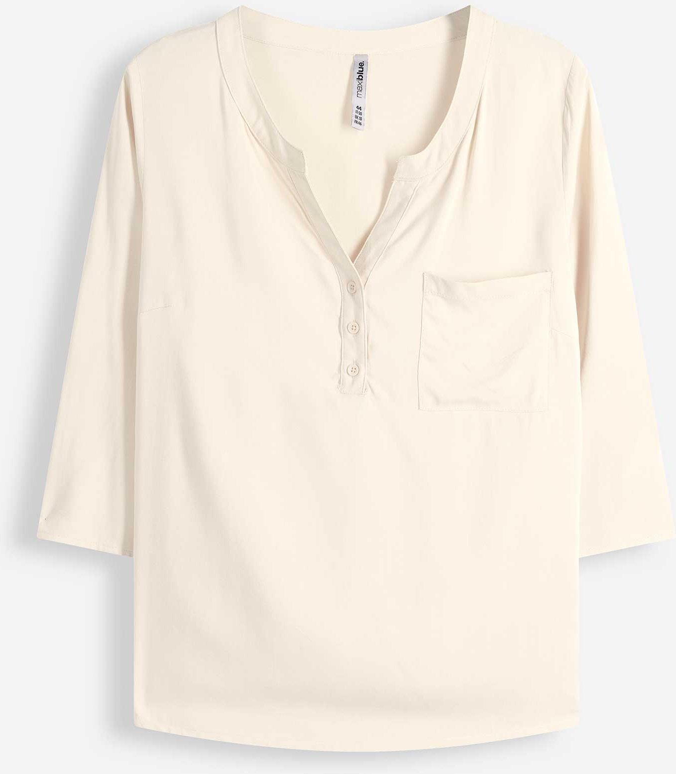 Bluse - Viskose - weiß