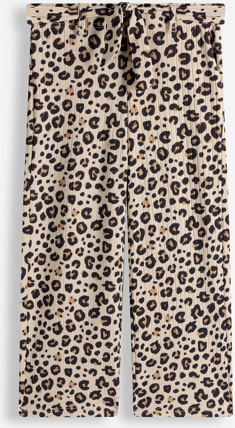 Culotte - Allover-Muster - beige