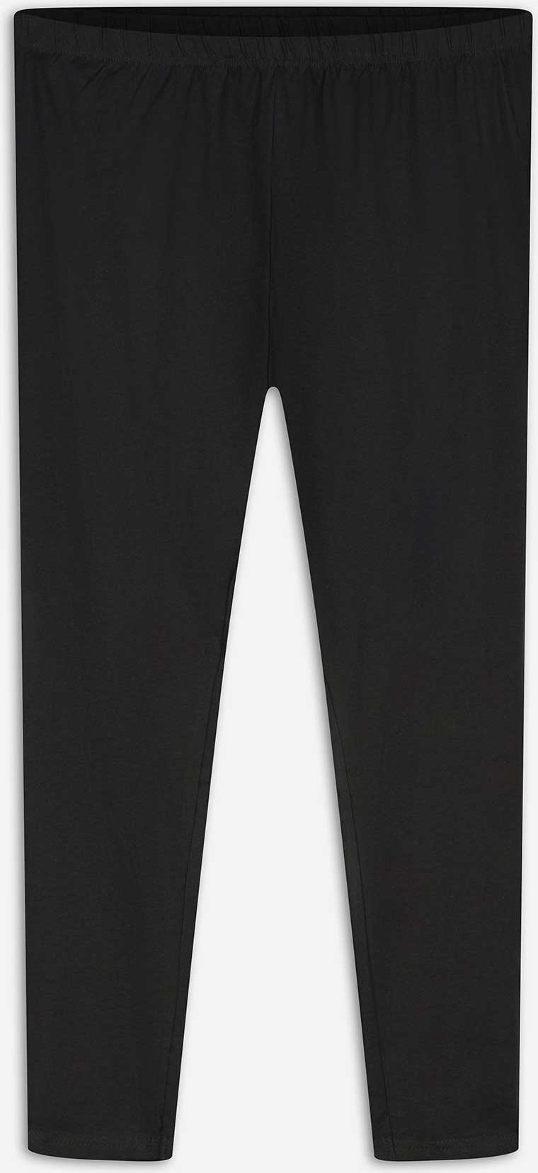 Leggings - Elastischer Bund - schwarz