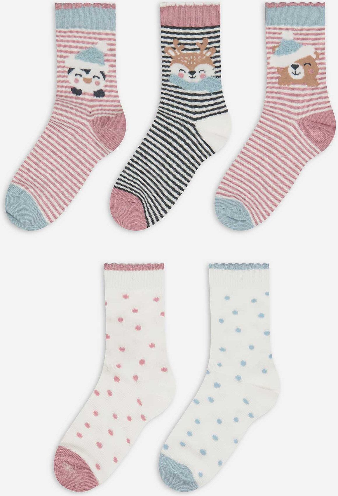 Socken - 5er-Pack