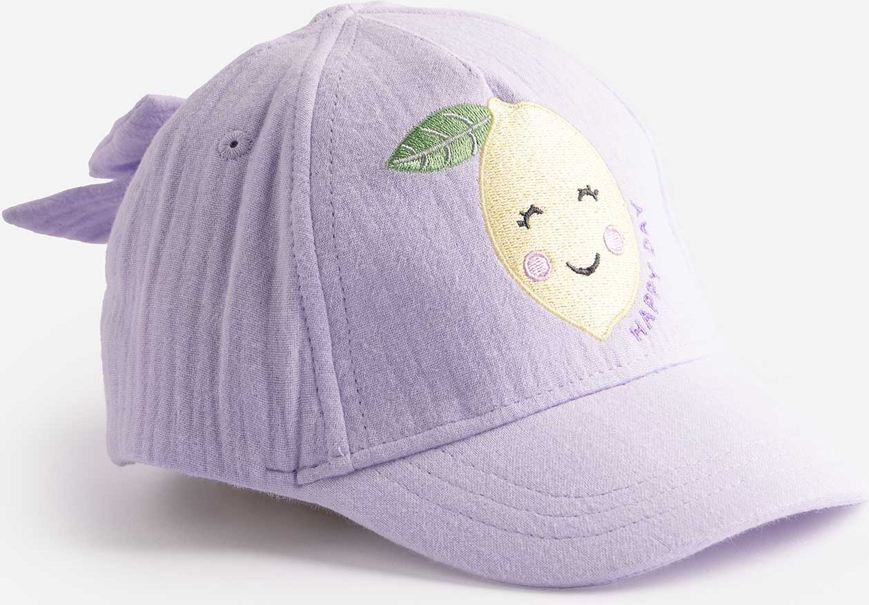 Basecap - Schleifenapplikation - lila