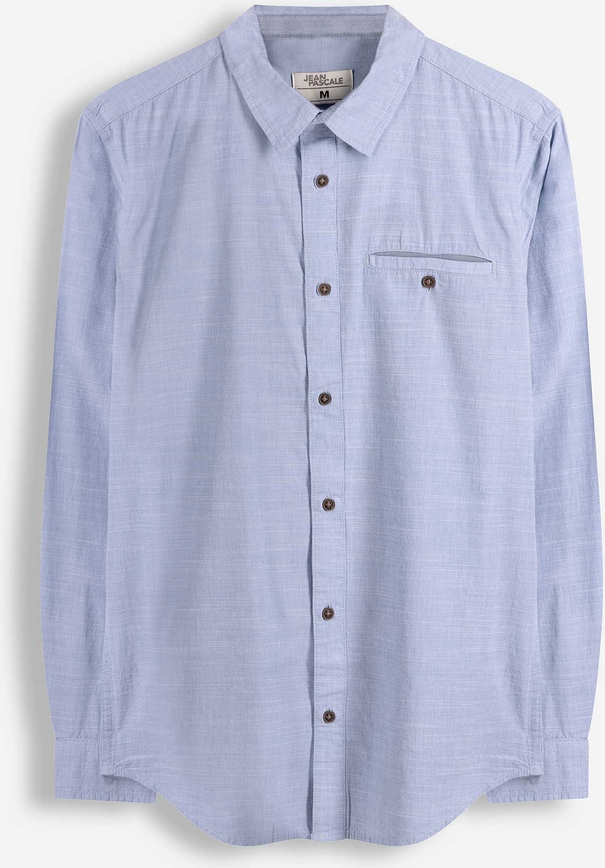 Hemd - Baumwolle - hellblau