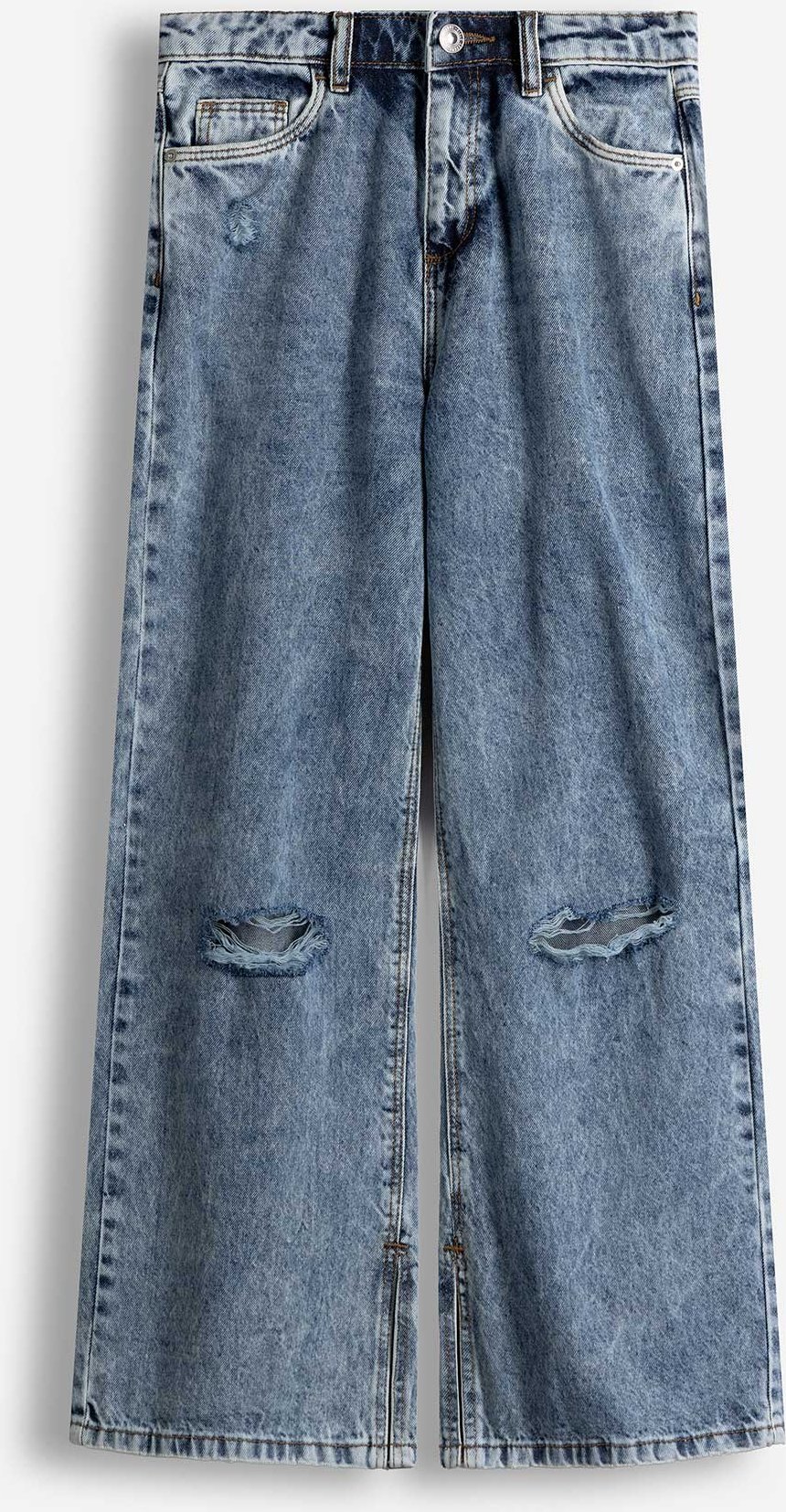 Jeans - Straight Fit - hellblau