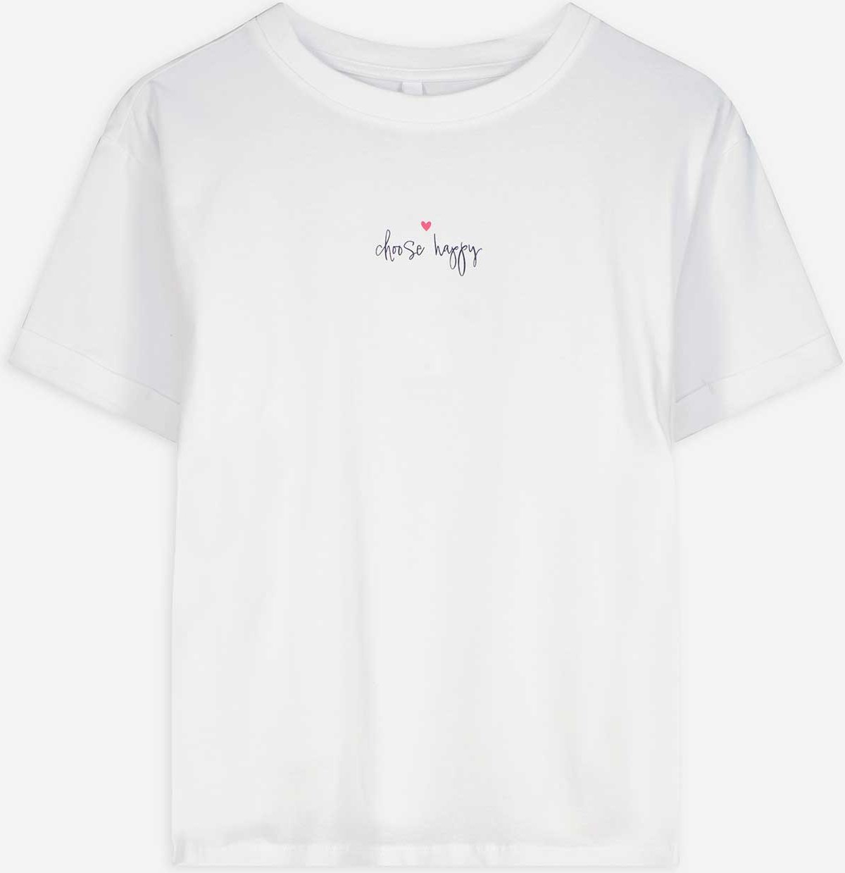 Umstandsshirt - Print - weiß