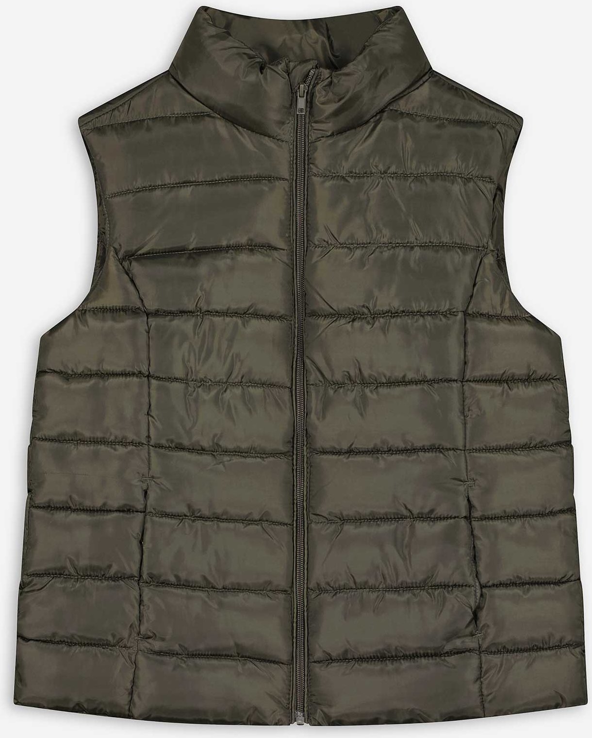 Steppweste - Polyester - dunkelgrün