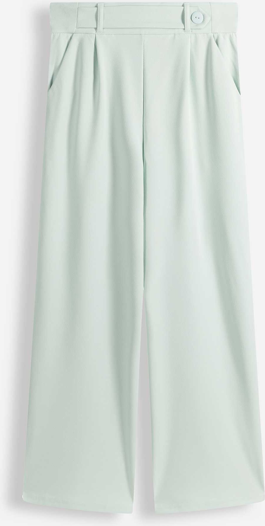 Culotte - Webstoff - türkis