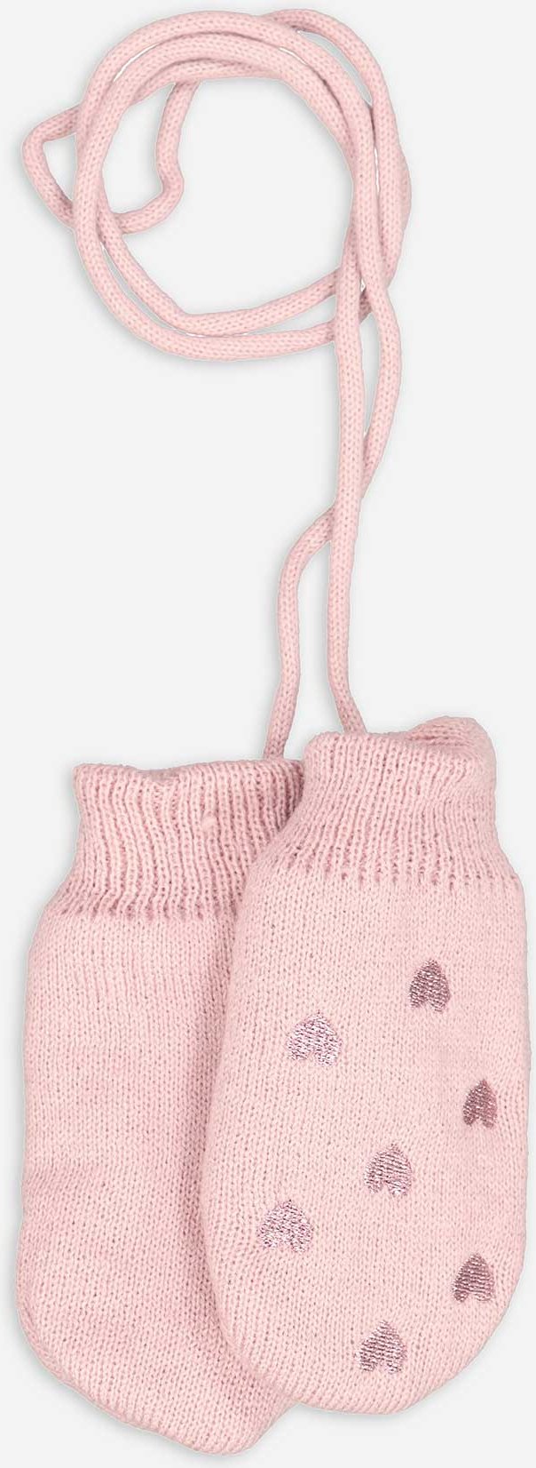 Fäustlinge - Stickereien - pink