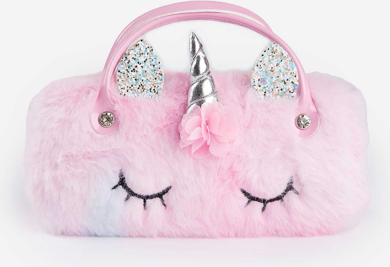 Brillenetui - silberfarben