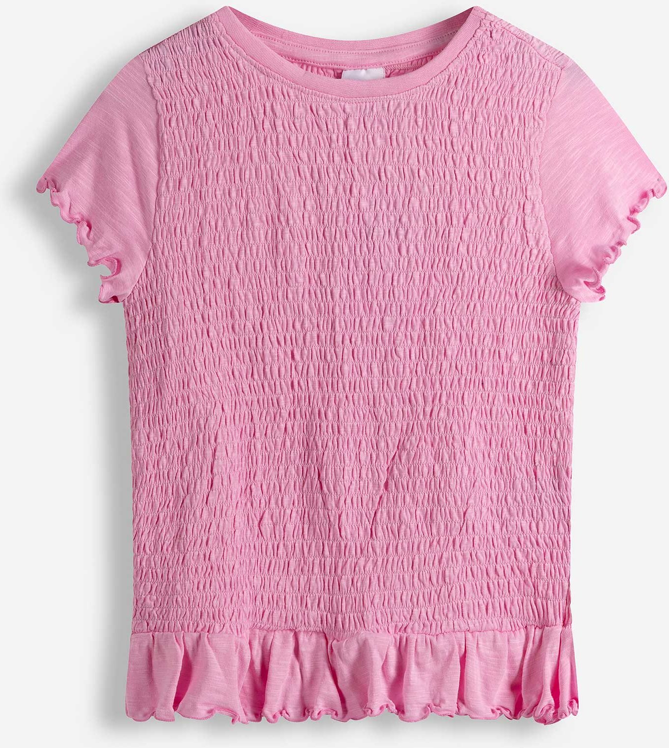 T-Shirt - Muschelsaum - rosa