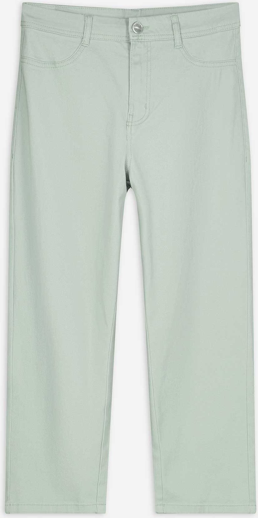 Caprihose - einfarbig - hellgrün