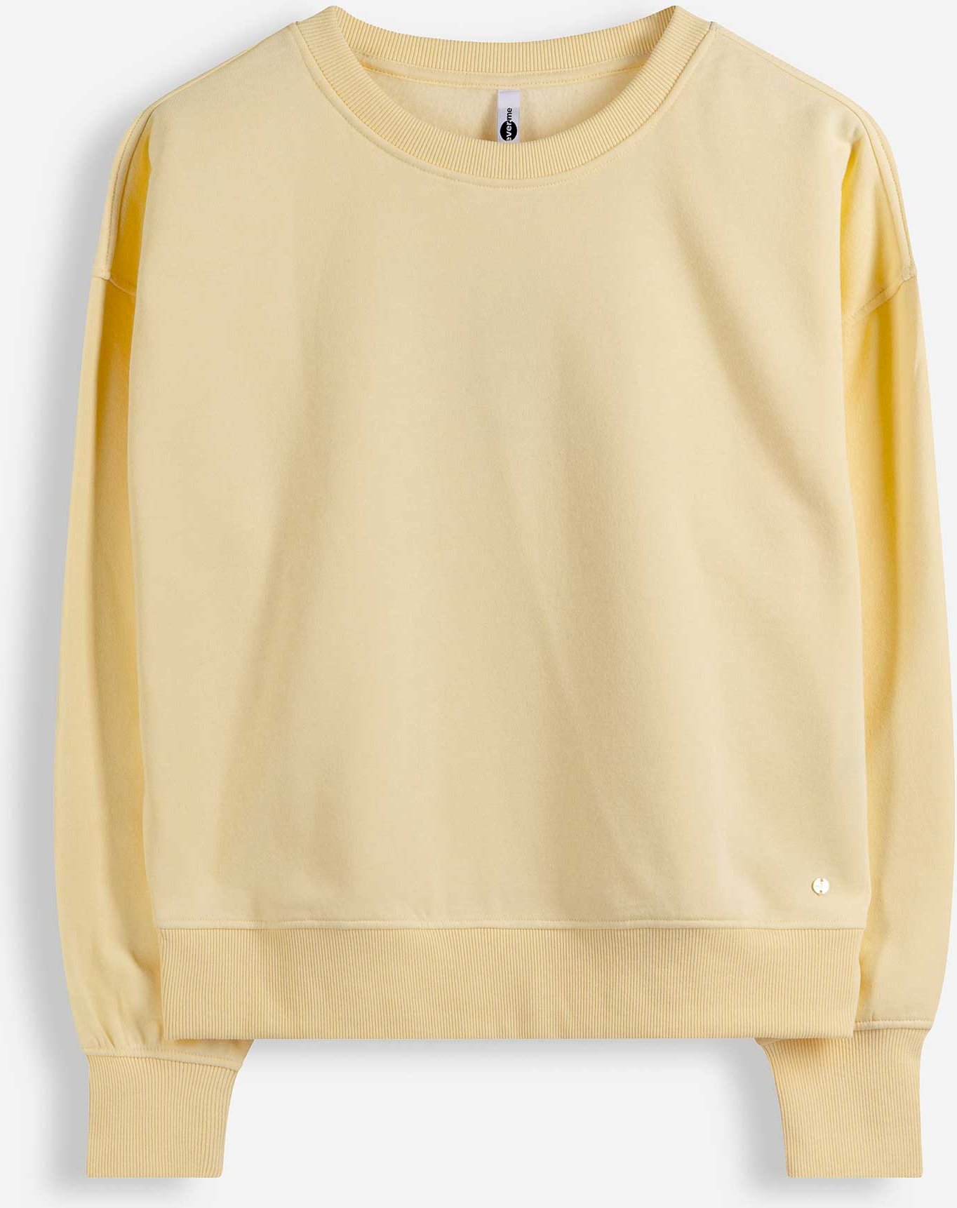 Sweatshirt - Oversized Fit - hellgelb