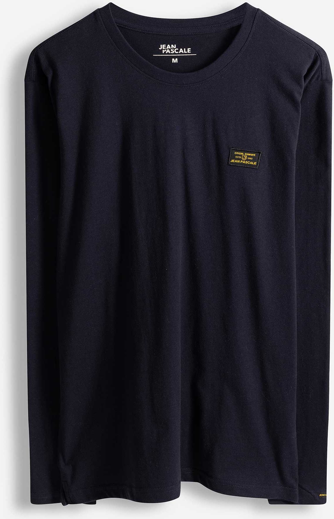 Langarmshirt - einfarbig - dunkelblau