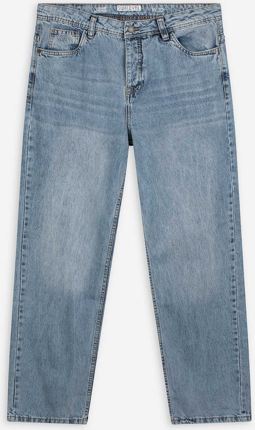 Jeans - Wascheffekte - hellblau