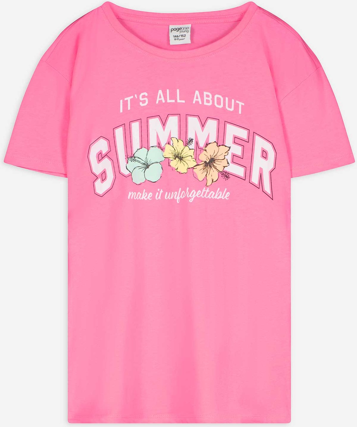 T-Shirt - Print - pink