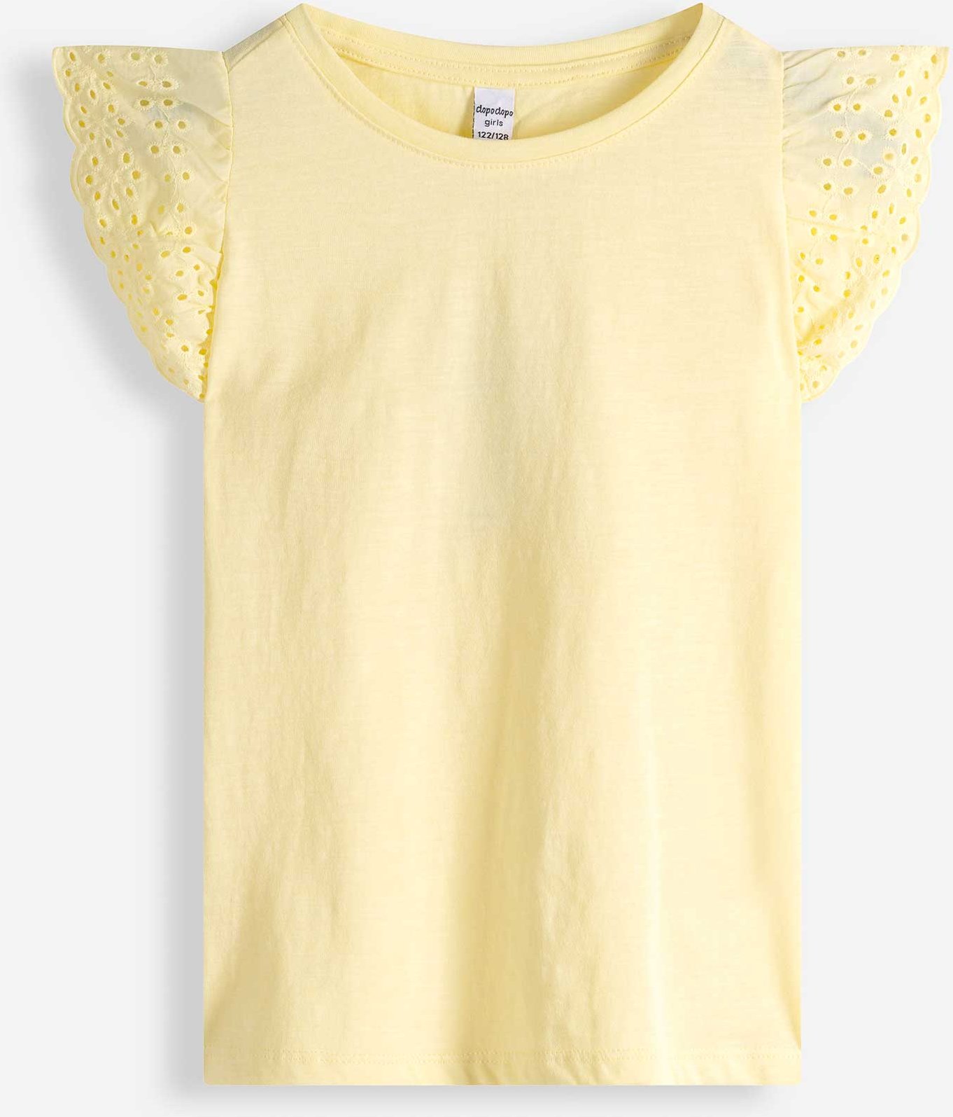 Bluse - einfarbig - hellgelb