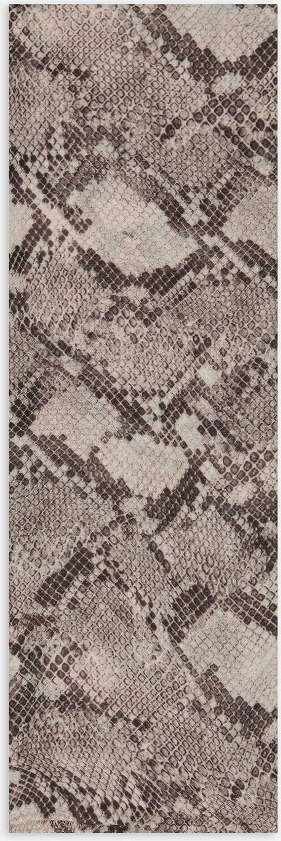 Schlangenmuster - hellgrau