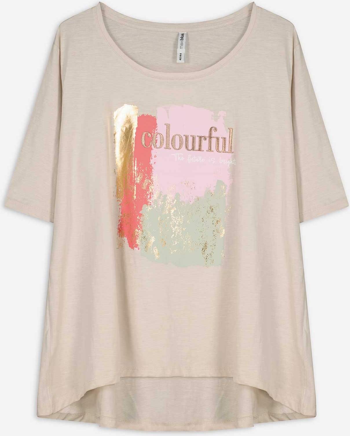 T-Shirt - Regular Fit - weiß