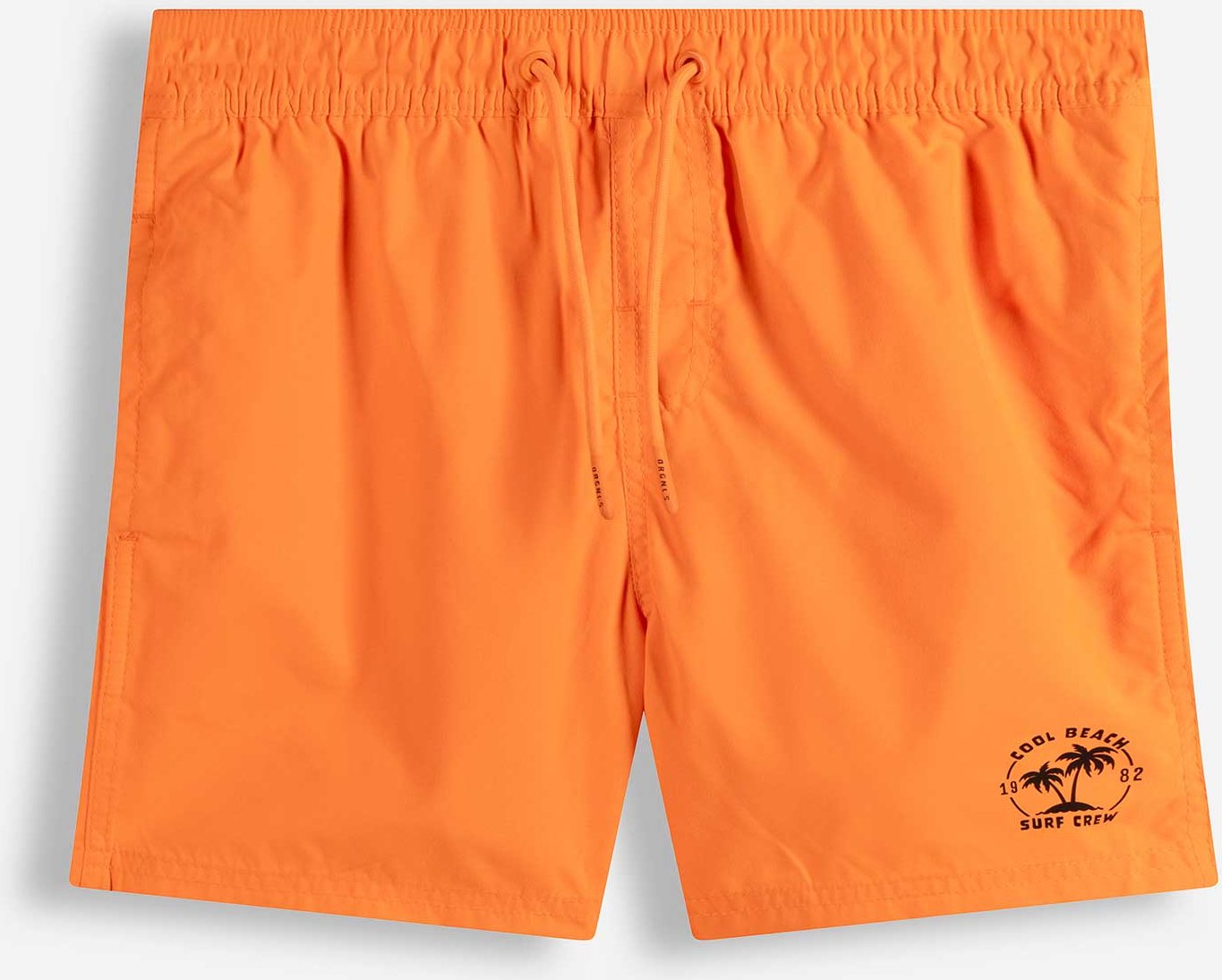 Badehose - einfarbig - orange