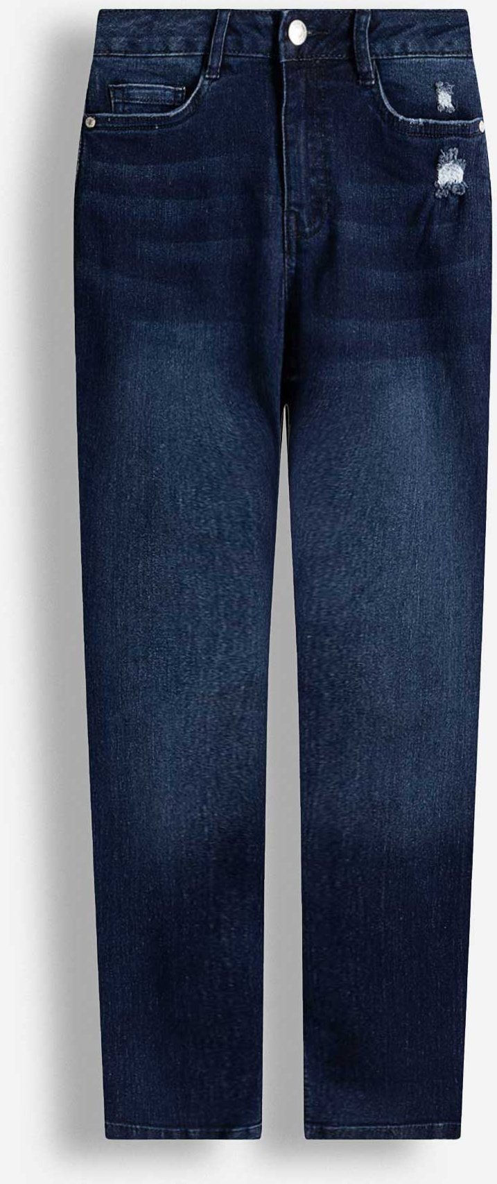 Jeans - High Waist - dunkelblau