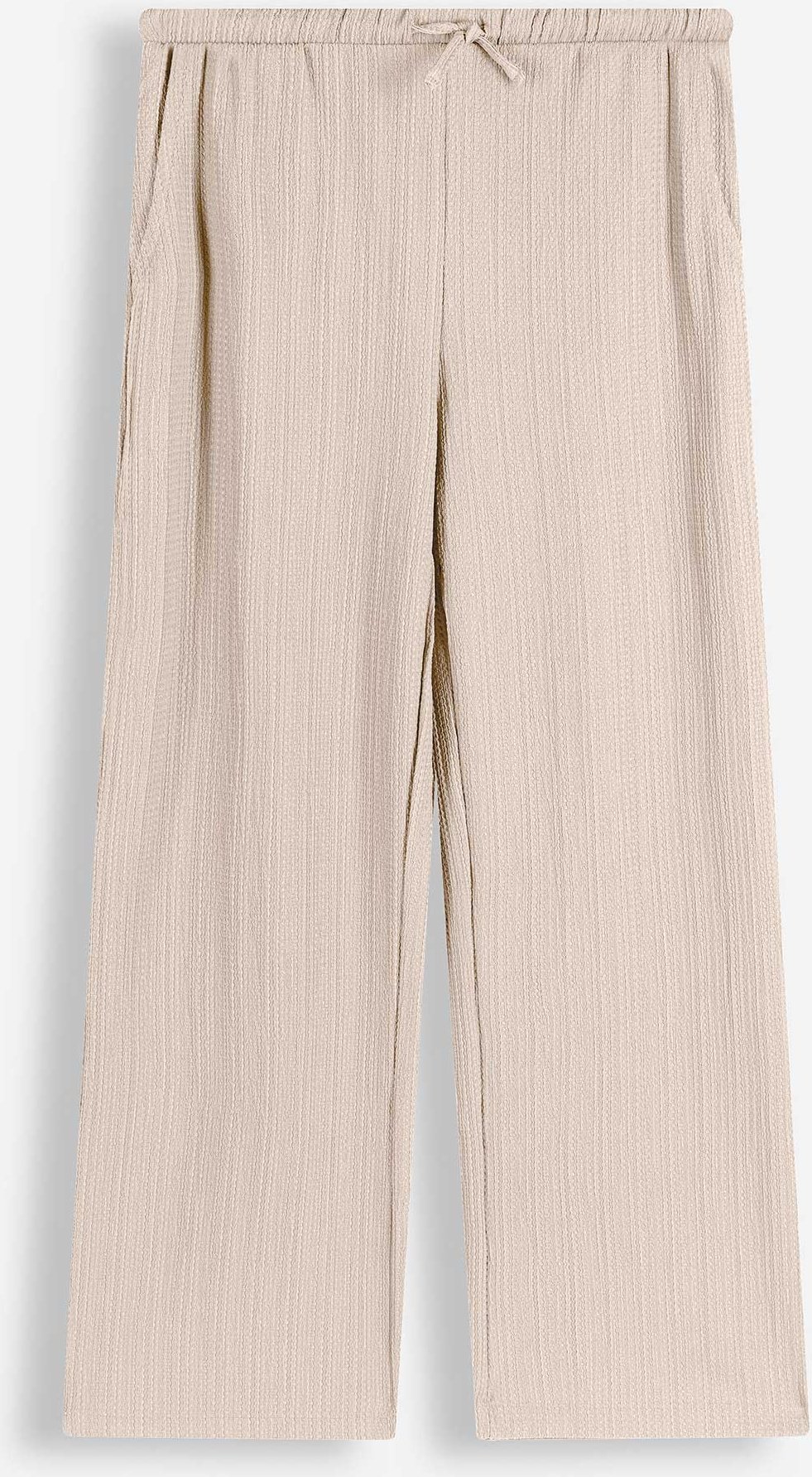 Hose - Waffelstruktur - weiß