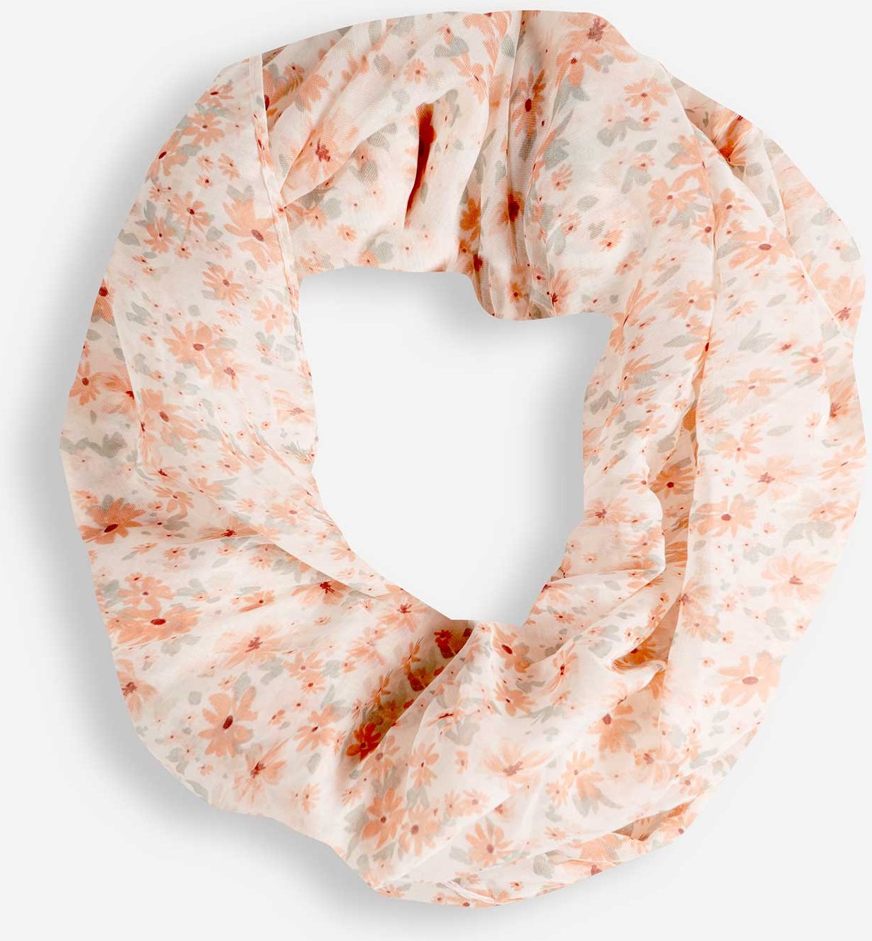 Loop-Schal - Allover-Print - orange