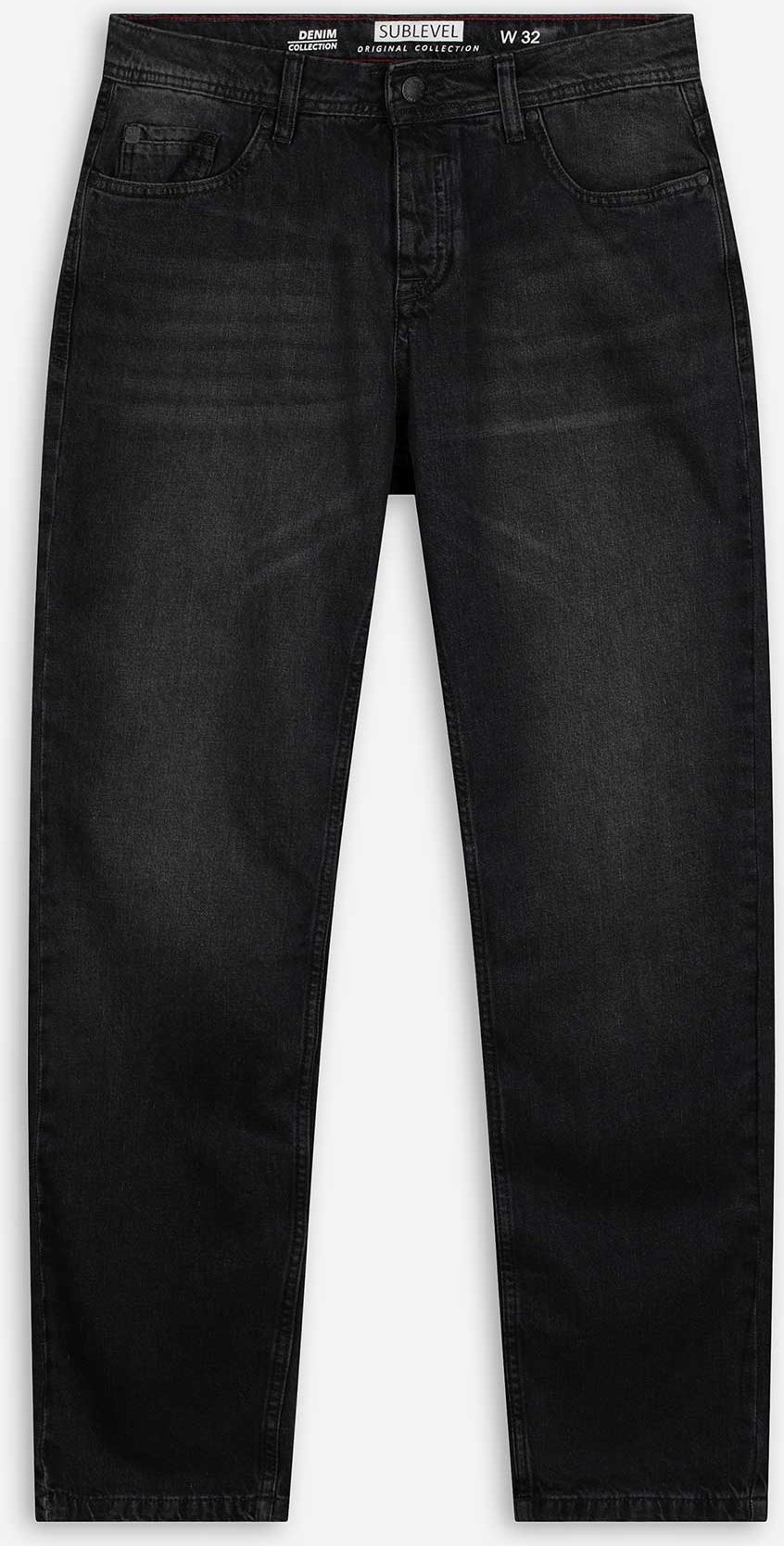 Jeans - Wascheffekte - dunkelgrau