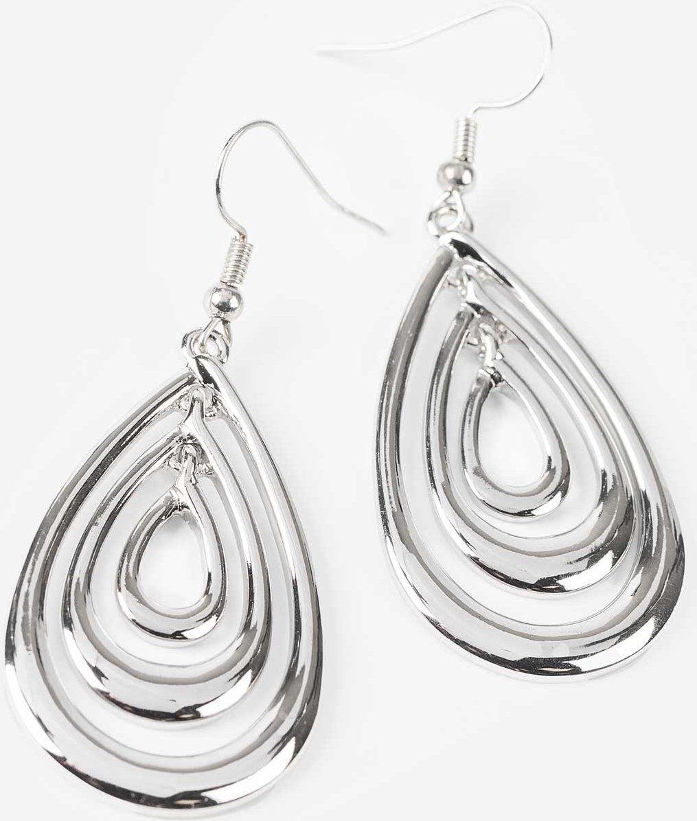 Ohrringe - einfarbig - silberfarben