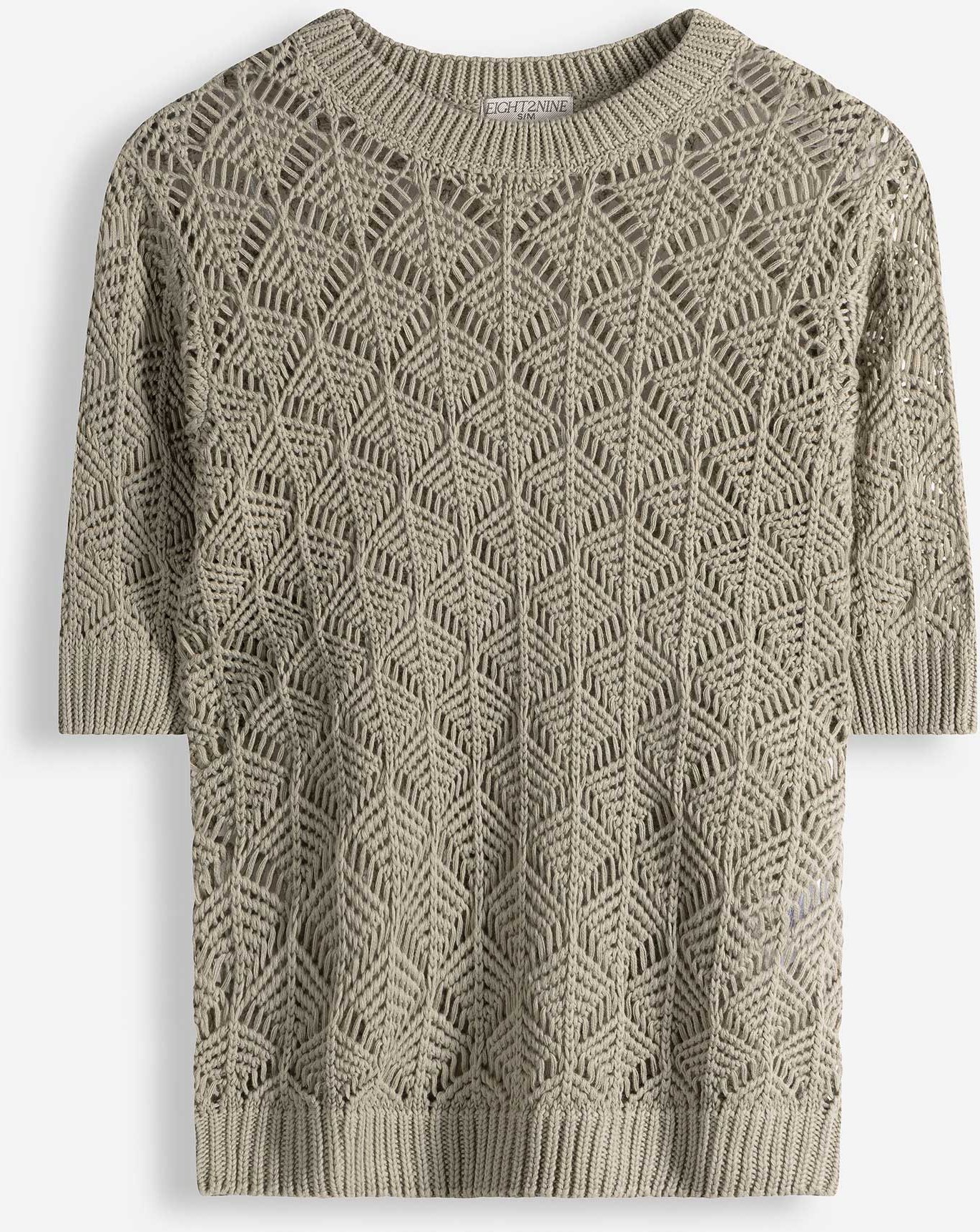 Pullover - Karomuster - dunkelgrün