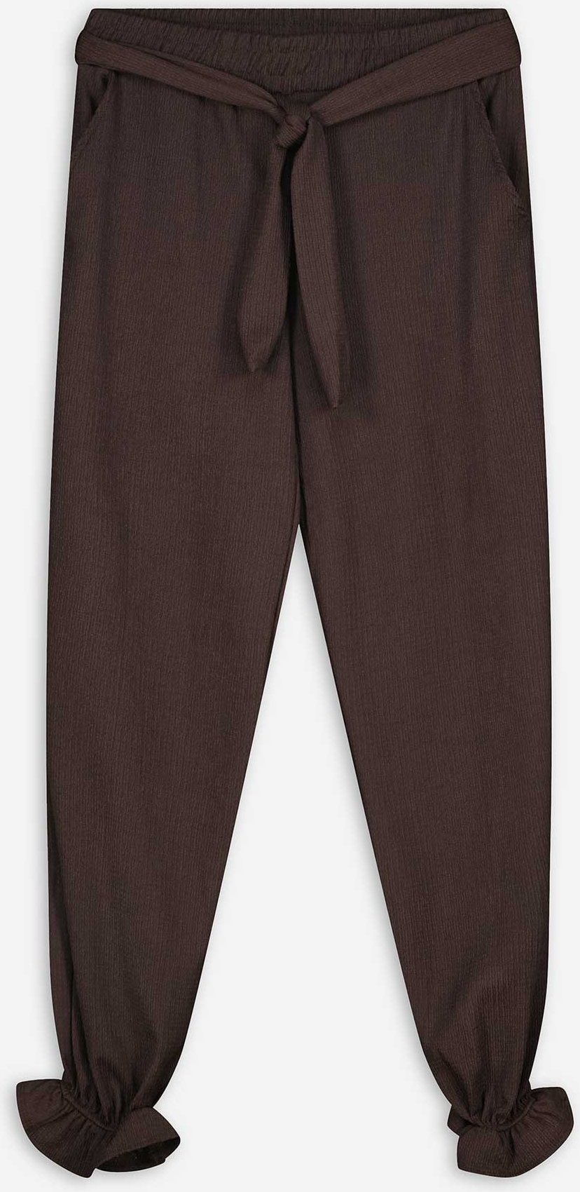 Hose - Balloon Fit - dunkelbraun